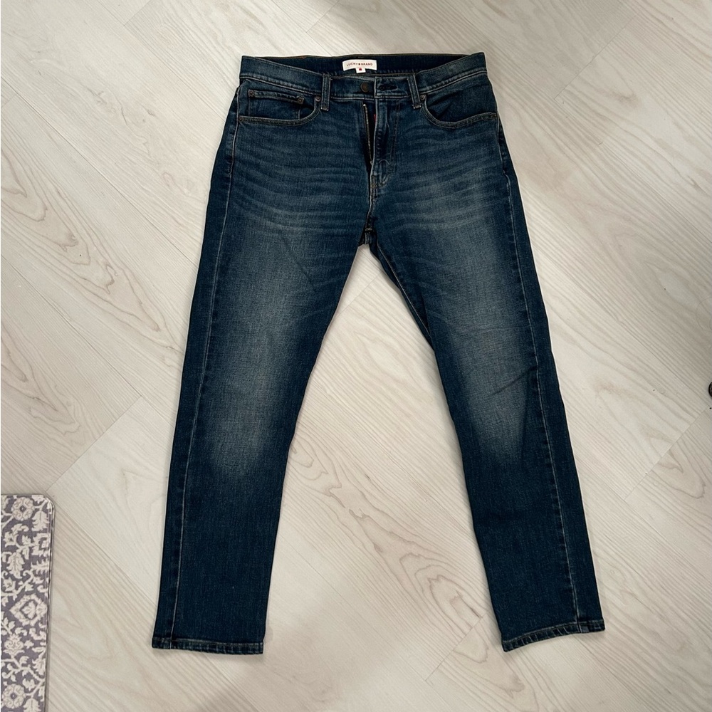 Lucky Brand Men's Dark Blue Slim Jeans